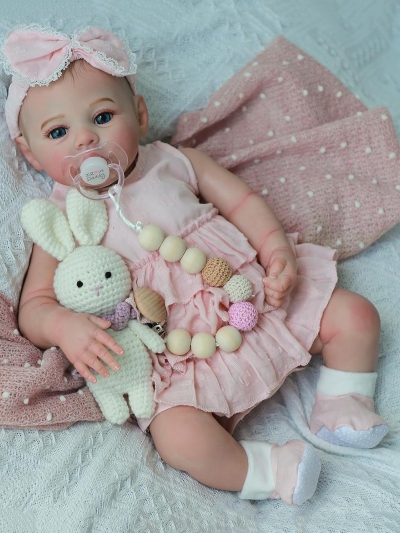 Фото: Силиконовая кукла Реборн девочка Мика, 45 см-2 Силиконовая кукла Реборн девочка Мика, 45 см-2
